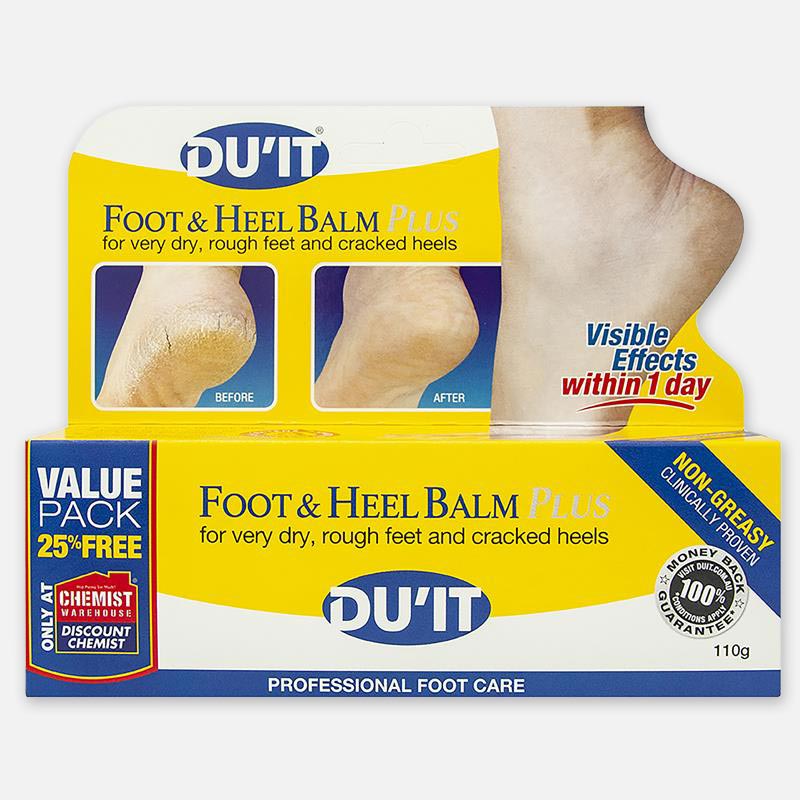 DU'IT Foot & Heel Balm Plus 110g Exclusive size